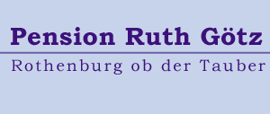 Pension Ruth Gtz in Rothenburg ob der Tauber